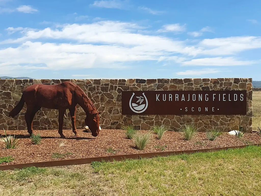 Scone  BUILDING OUT FAST THIS POPULAR SEMI RURAL LAND ESTATE LOCATED IN THE POPULAR KURRAJONG FIELDS ESTATE