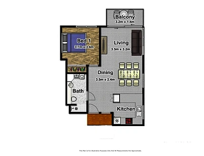 4/7 Osprey Close, Port Douglas, Cairns, 1 غرف, 1 حمامات, Apartment