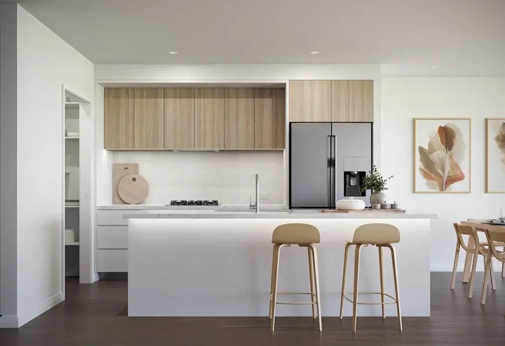 Sandringham 3 Slaapkamer A brand new,  north-facing apartment.