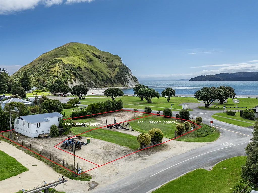 Mahia 3房  Prime front-row sections in Māhia