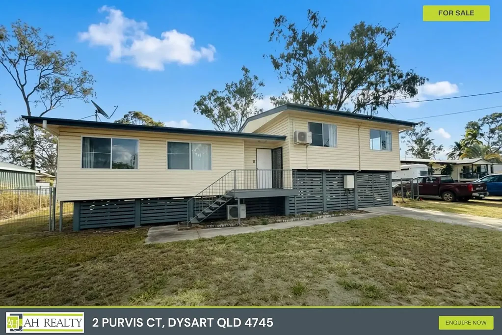Dysart 4 Bedroom Spacious Family Living on a Huge 989m? Block with Shed