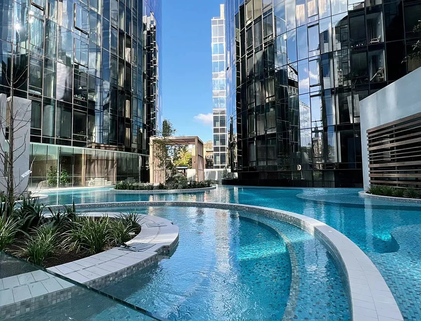 Anaca 1404/605 St Kilda Road, Melbourne, Melbourne CBD, 2 ห้องนอน, 1 ห้องน้ำ, Apartment