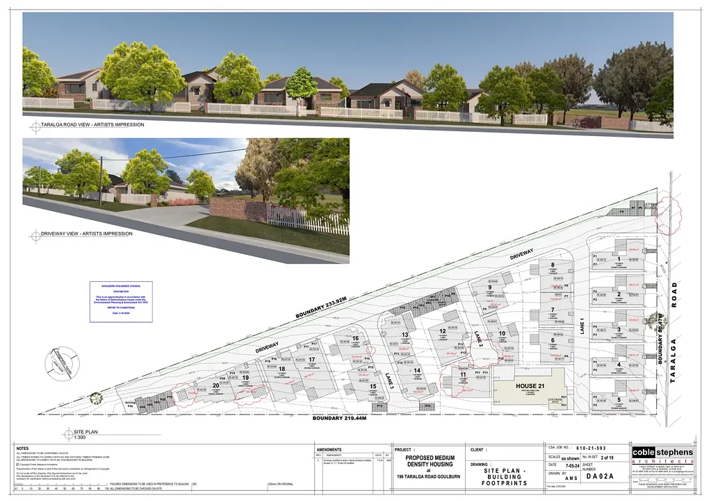 Goulburn 4房  21 DA Approved Multi dwelling Housing