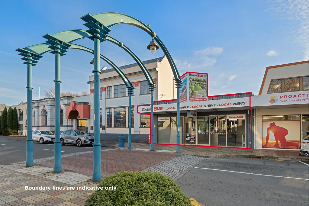 Blenheim Central  Surplus to requirements, long standing tenant