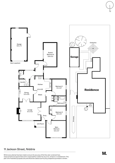 11 Jackson Street, Niddrie, VIC 3042, 4 Bedrooms, 1 Bathrooms, House