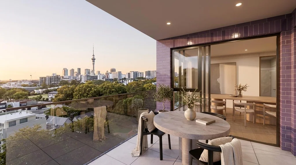 Freemans Bay 3房  Exceptional, large three-bedroom residences