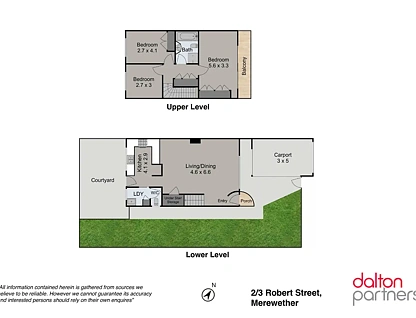 2/3 Robert Street, Merewether, Newcastle, 3 ਕਮਰੇ, 1 ਬਾਥਰੂਮ, Townhouse
