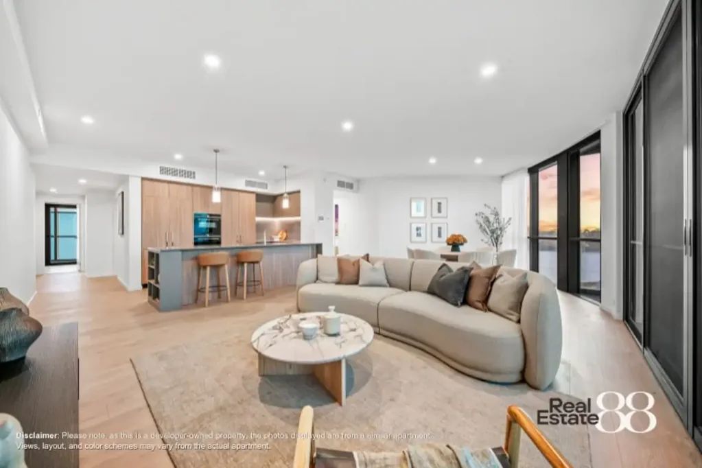 South Perth 3chambre SOPHISTICATED 23rd FLOOR RESIDENCE | SPACE, STYLE & RESORT-LEVEL LIVING