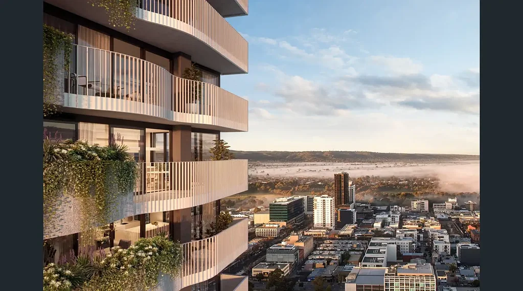 Adelaide 1غرفة نوم Rare Opportunity in Market Square: Living Above the Iconic Adelaide Central Market.
