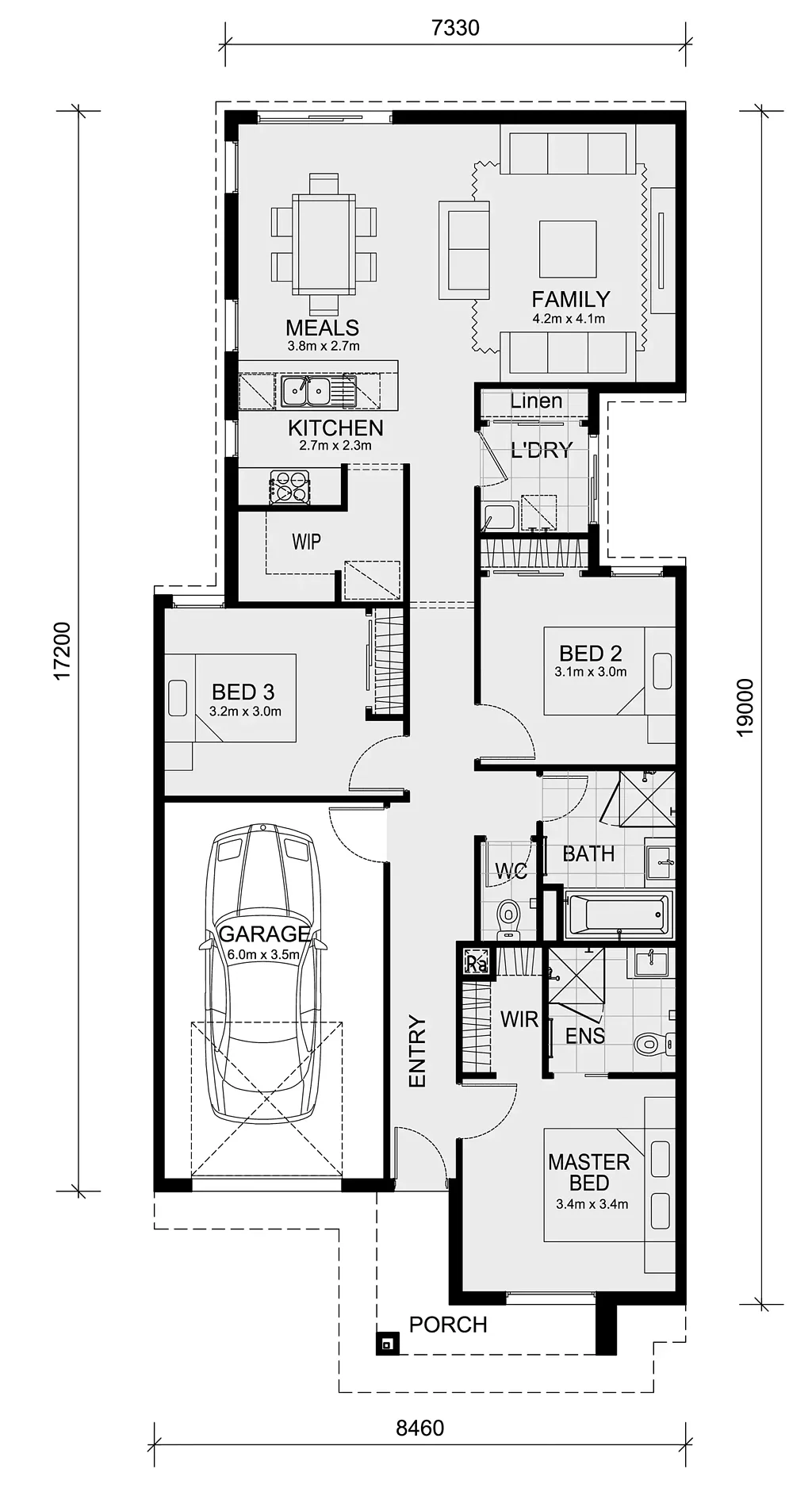 5517 Launch Drive, Tarneit, VIC 3029, 3房, 2浴, House