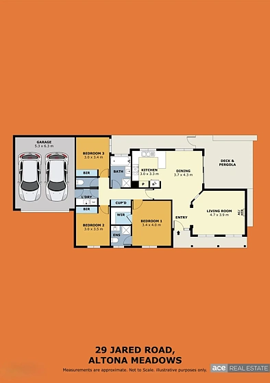 29 Jared Road, Altona Meadows, VIC 3028, 3 slaapkamers, 2 badkamers, House