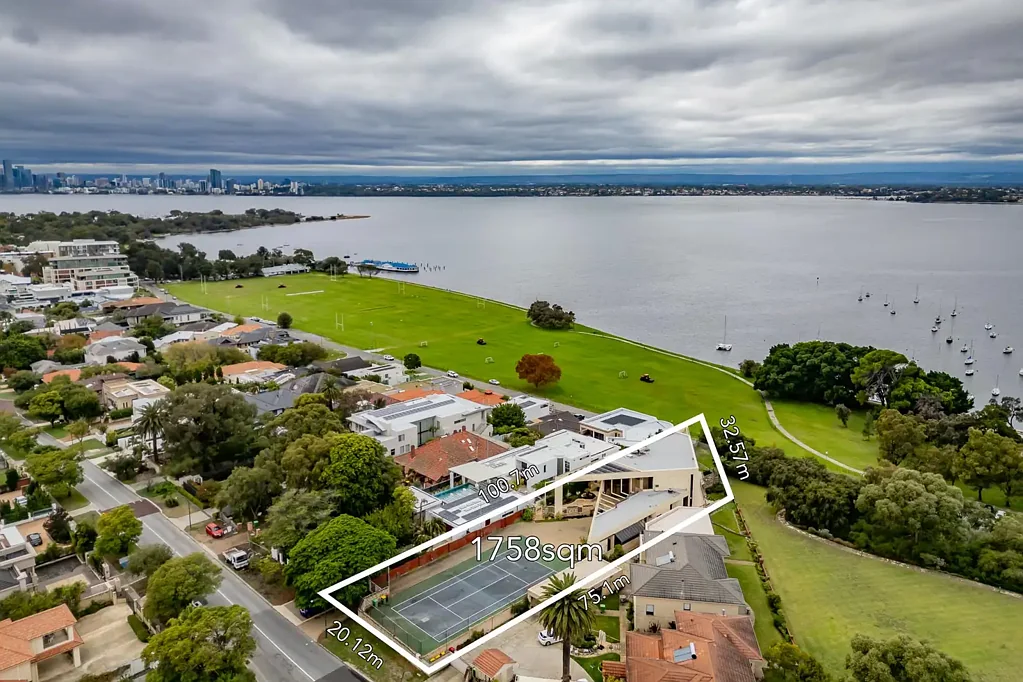 Nedlands 6房  Unrivalled River & City Views