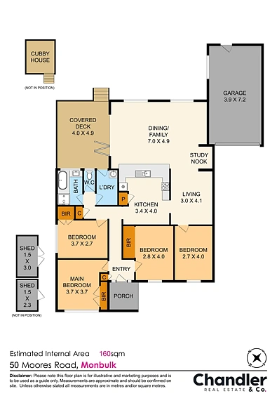 50 Moores Road, Monbulk, VIC 3793, 4 slaapkamers, 1 badkamers, House