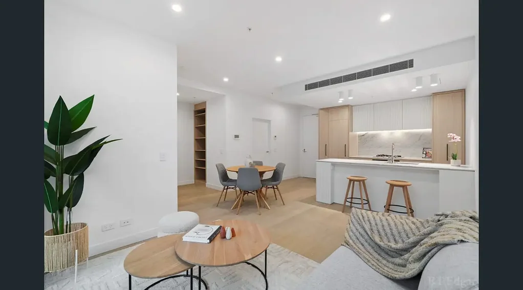 Stunning East Facing 1 Bedroom Plus Study Apartment