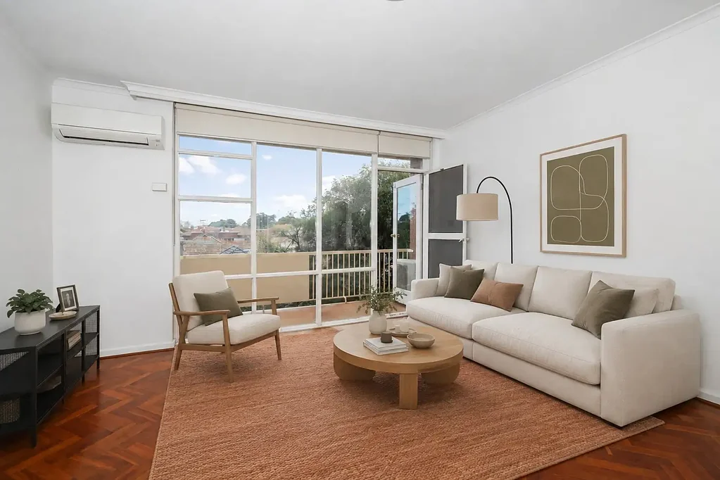 Light-Filled Top-Floor Living Moments from Elwood Village!