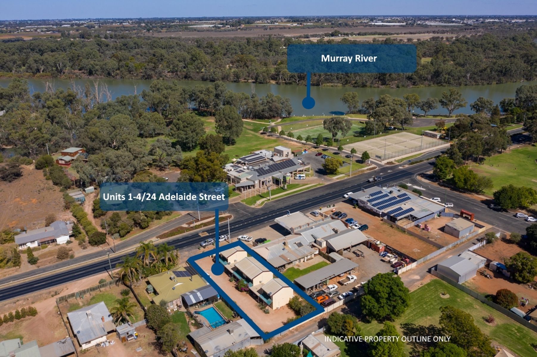1,2,3 & 4/24 Adelaide Street, Gol Gol, NSW 2738, 8 રૂમ, 4 બાથરૂમ, Unit