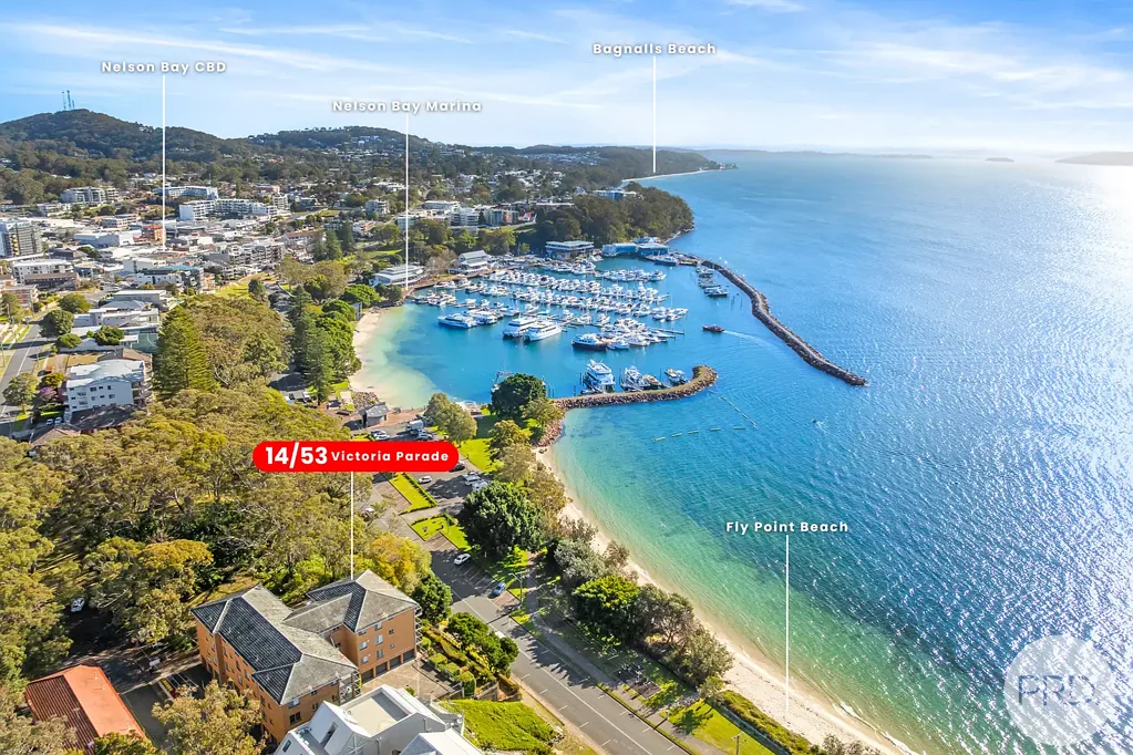 Nelson Bay 2 Bedroom Water Views in the Heart of Nelson Bay