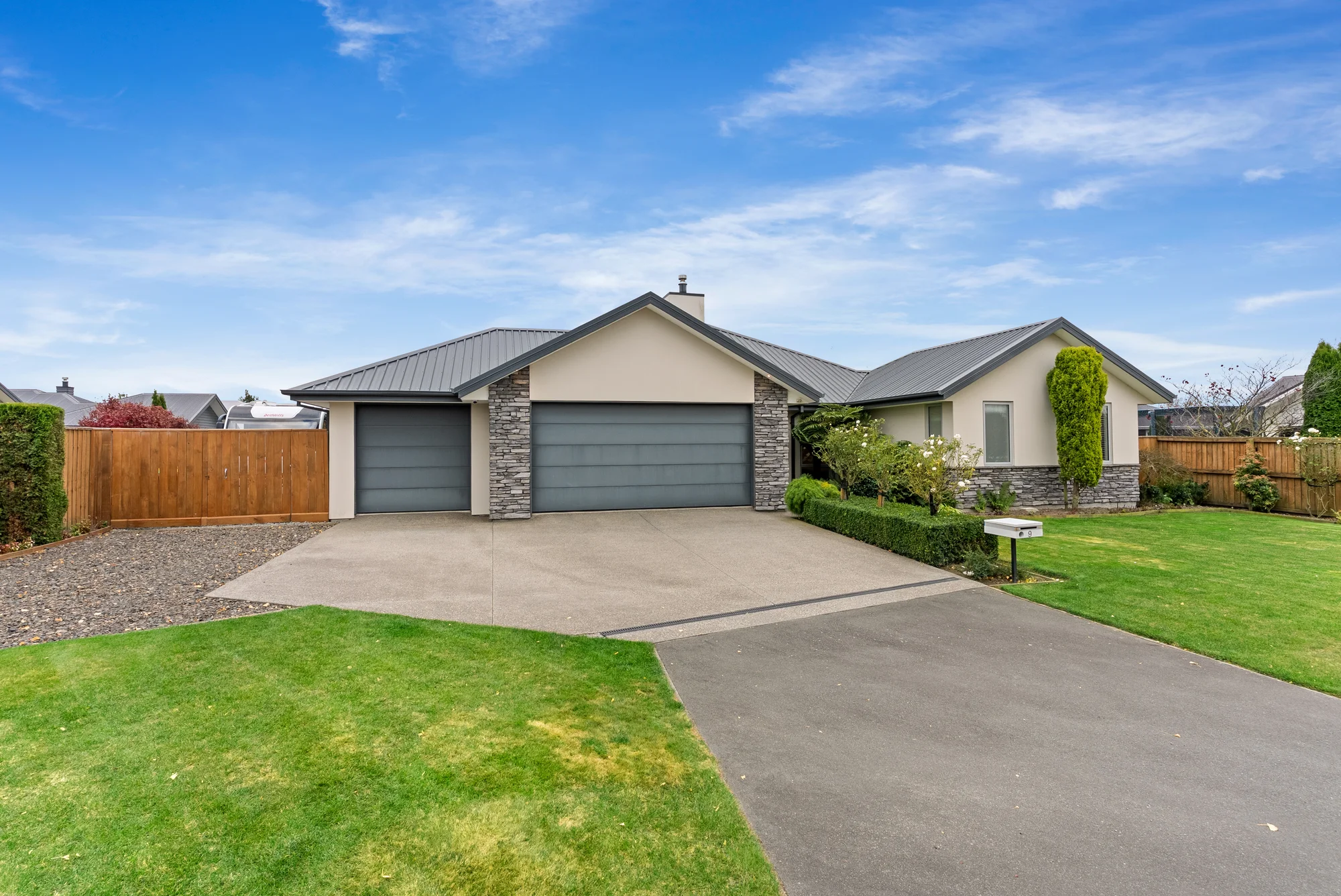 Rolleston 4Zimmer Space, style and triple car garaging