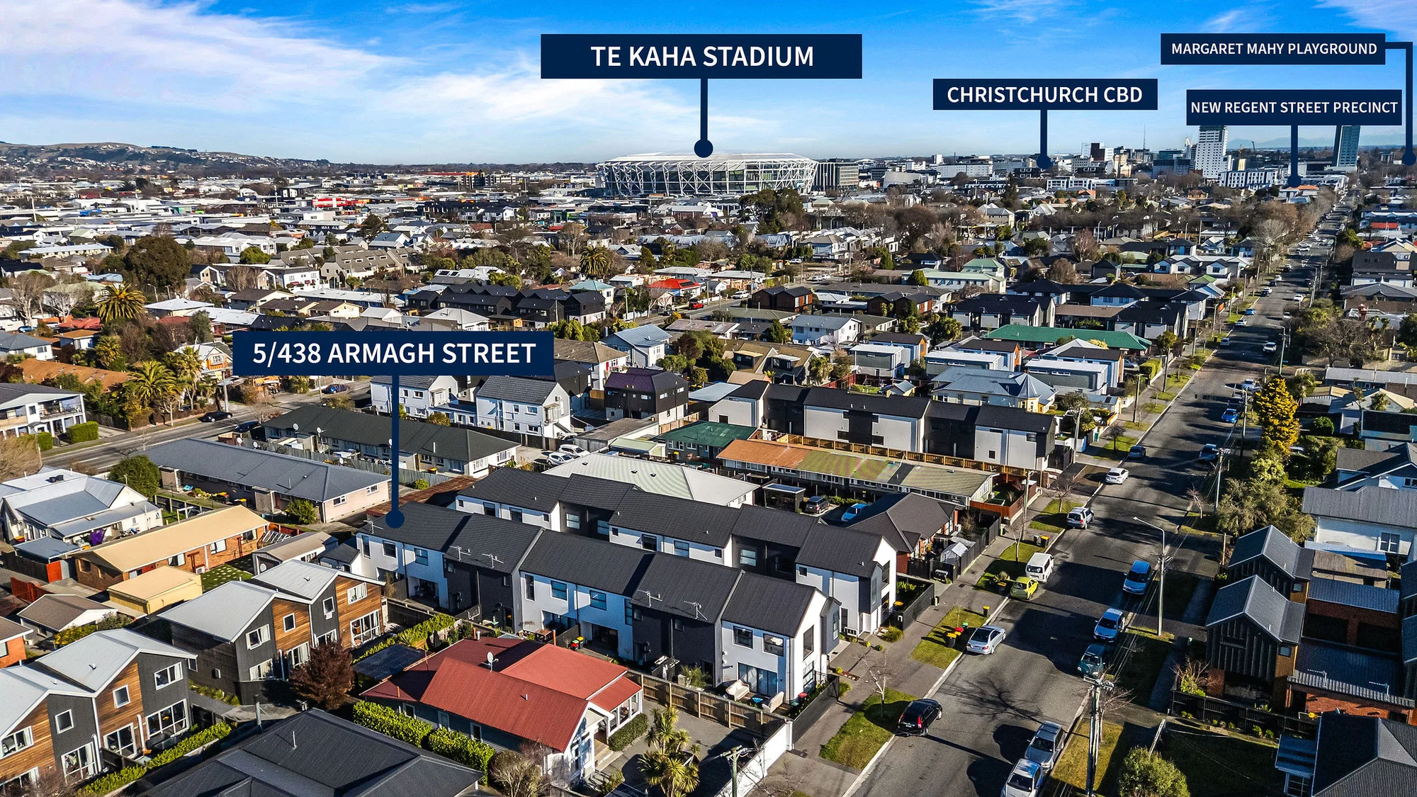 Linwood 2બેડરૂમ Urban sophistication on Armagh