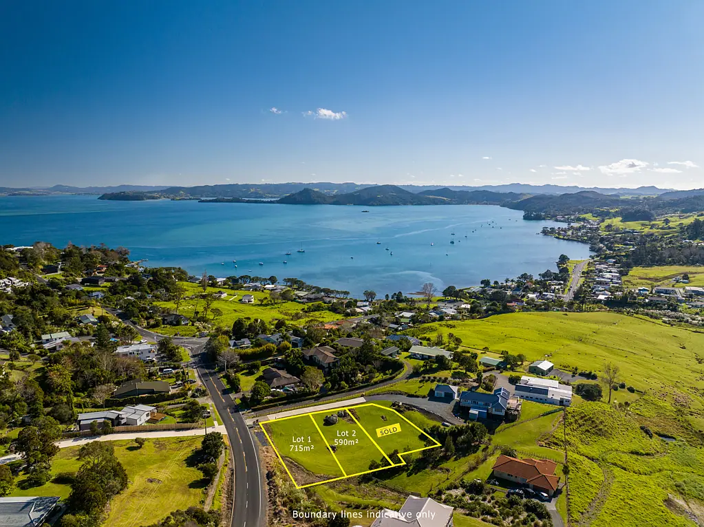 Whangarei Heads  Easy Care Sections in McLeod Bay - Lots 1 & 2