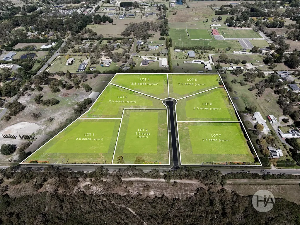 Langwarrin South 1房 精品7块地庄园 2.5英亩阔地 平坦清理土地 随时可建家园 显著街道前沿 宁静自然环境 Langwarrin South's Most Coveted Release