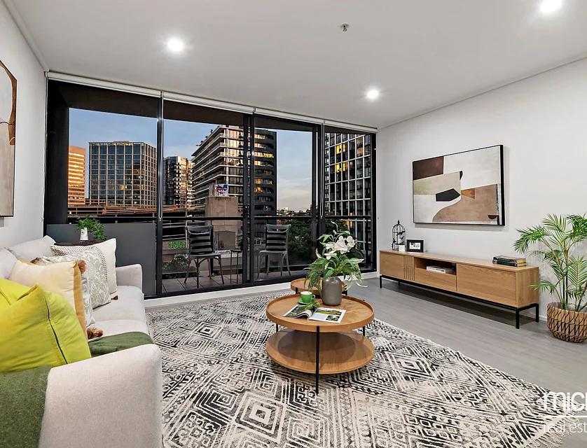 505/28 Bank Street, South Melbourne, Melbourne CBD, 3 غرف, 2 حمامات, Apartment