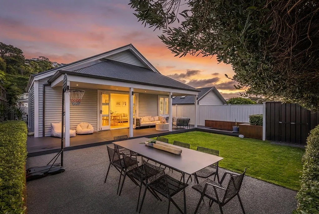 Seatoun 3房  Designer Beachside Living At Its Finest