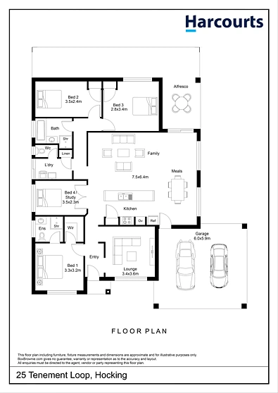 25 Tenement Loop, Hocking, WA 6065, 4 Bedrooms, 2 Bathrooms, House