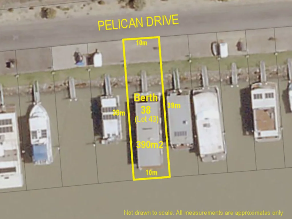 Berth 38 (Lot 43) Pelican Drive, Mannum Waters Marina, Mannum, SA 5238