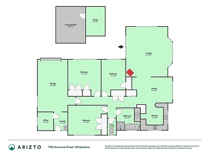 77B Hinemoa Street, Whakatane, 3 ห้องนอน, 1 ห้องน้ำ, House
