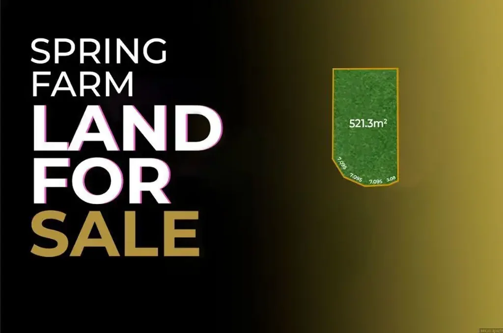 Spring Farm Exclusive Land Opportunity in Spring Farm - Registration anticipated Q4 2027