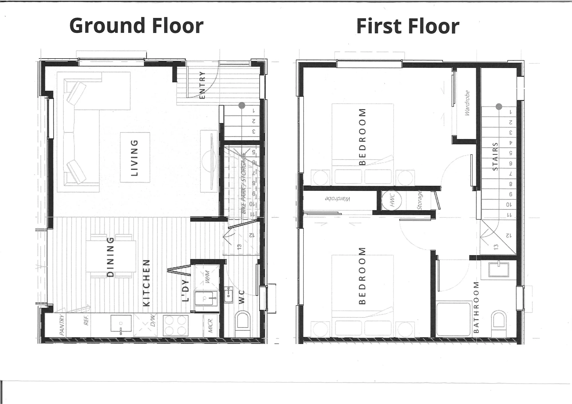 2/16 Devon Street, Sydenham, Christchurch, Canterbury, 2 habitaciones, 1 baños, Townhouse