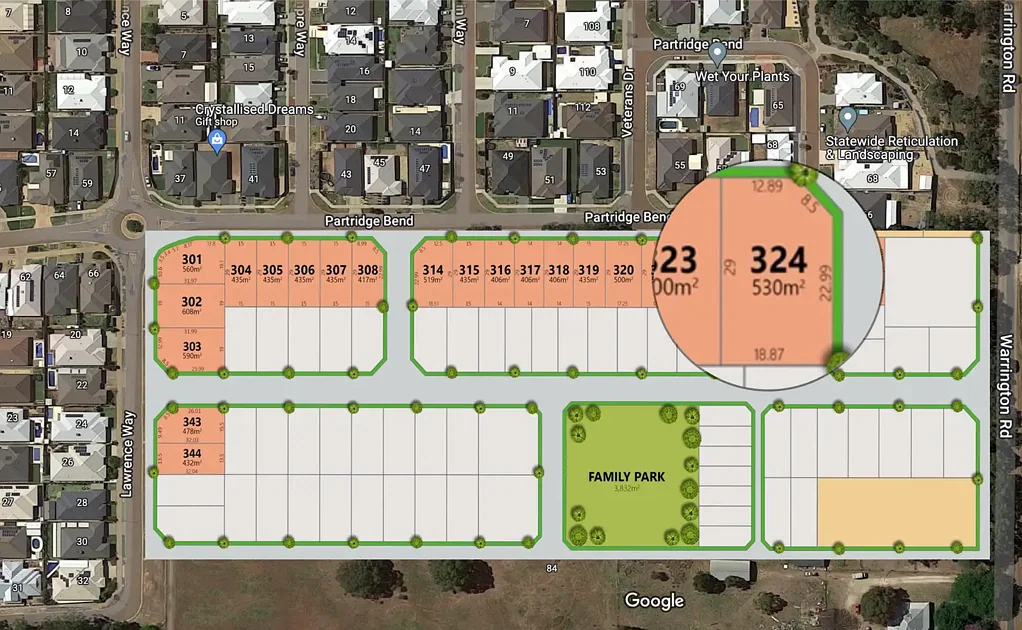 Byford Beautiful land, Huge 530m2 Corner Lot