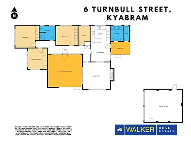 6 Turnbull Street, Kyabram, VIC 3620, 3 slaapkamers, 1 badkamers, House