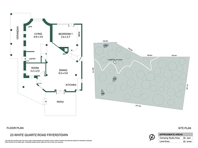 23 White Quartz Road, Fryerstown, VIC 3451, 1 slaapkamers, 0 badkamers, House