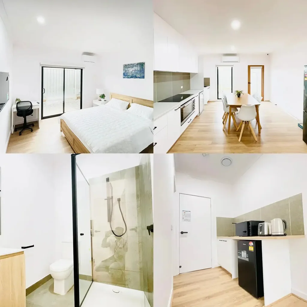 Private Studio with Ensuite & Courtyard - Utilities Included From $275/week