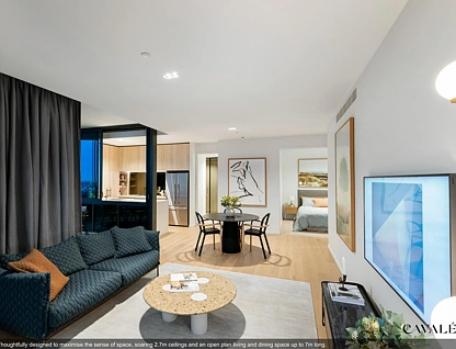 1406/20 Festival Place, Newstead, Brisbane - Inner City Region, 3 Schlafzimmer, 2 Badezimmer, Apartment
