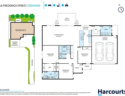 31a Frederick Street, Croydon, VIC 3136, 3房, 2浴, 独立屋