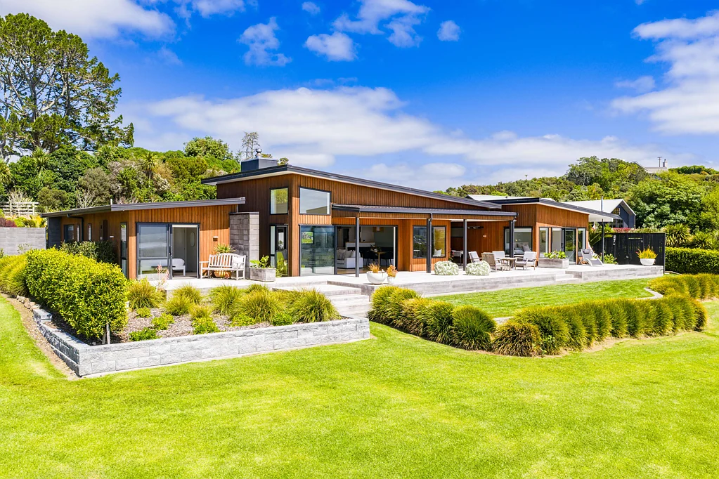 Mangawhai 3房  Sophisticated style with breathtaking views