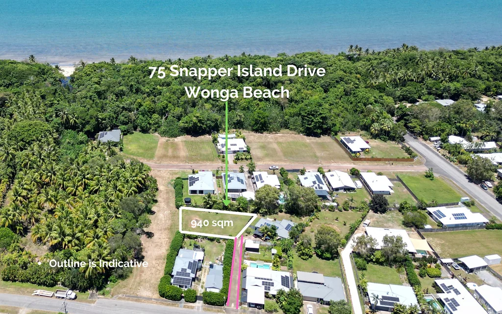 Wonga Beach PRIVATE BEACHSIDE LAND