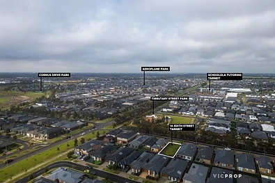 Aerial view - 14 Edith Street, Tarneit, VIC 3029