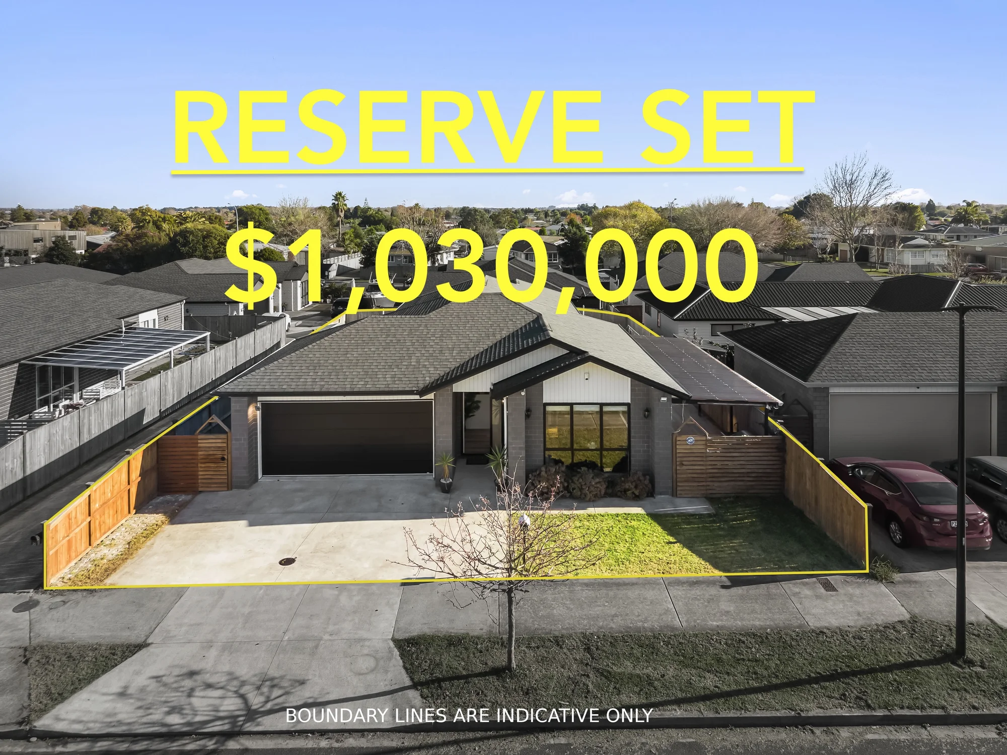 Papakura 4બેડરૂમ RESERVE SET 120K BELOW CV !! ACT FAST !!