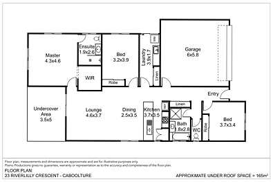 23 Riverlilly Crescent, Caboolture, QLD 4510, 3房, 2浴, House