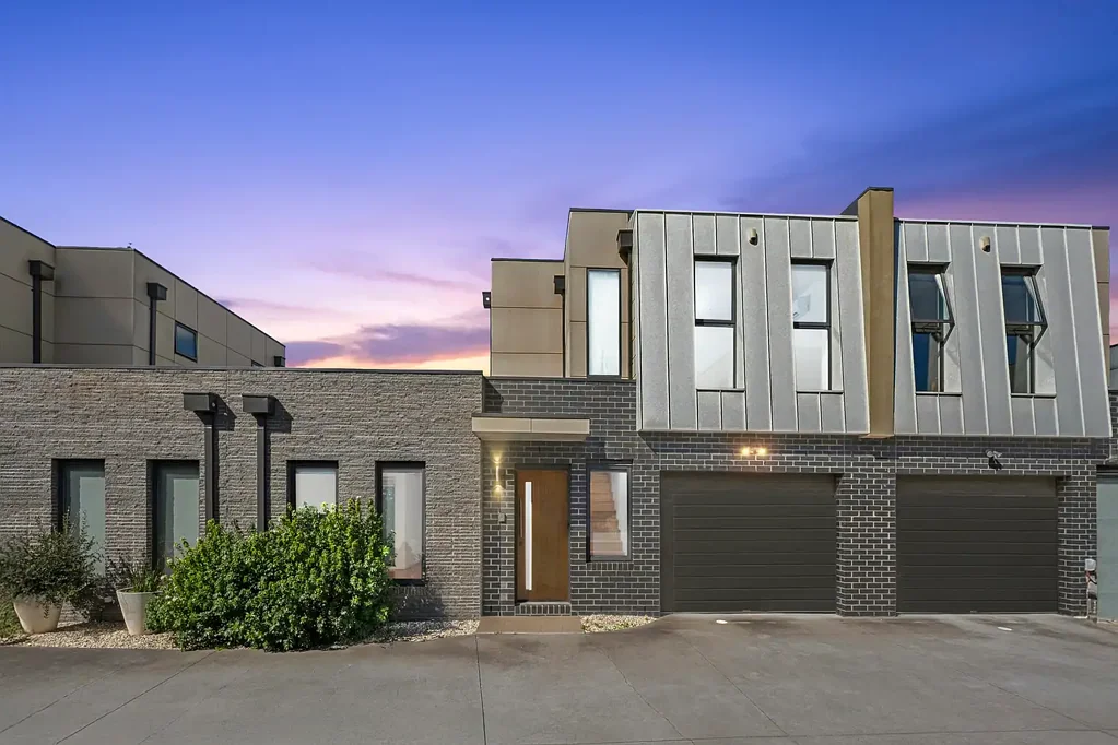 Geelong West 2chambre Modern Townhouse Living