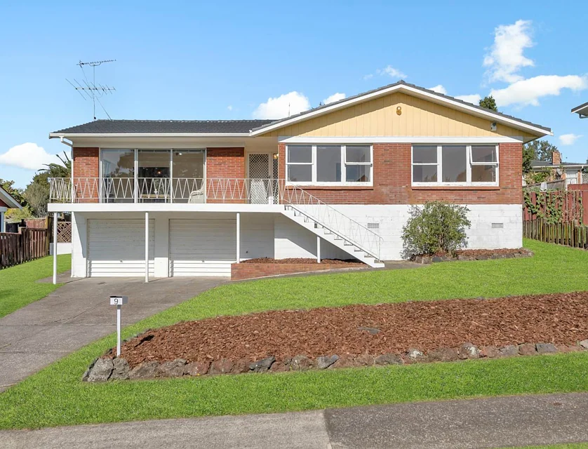 9 Blyton Lane, Pakuranga Heights, Manukau City, Auckland, 3部屋, 1バスルーム, House