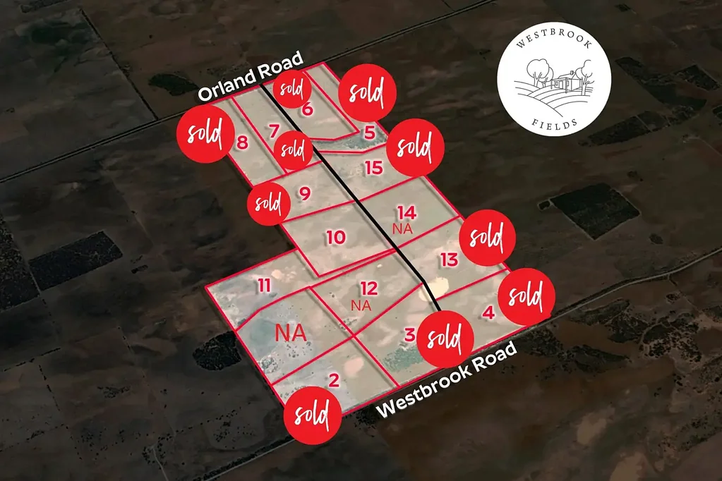 Tailem Bend  Westbrook  Fields – Ultimate Rural Living Allotments Creating Out of the City & Into The Country Opportunities
