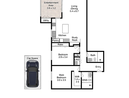 811/48 O'Keefe Street, Woolloongabba, Brisbane - Southern Region, 2房, 2浴, Apartment
