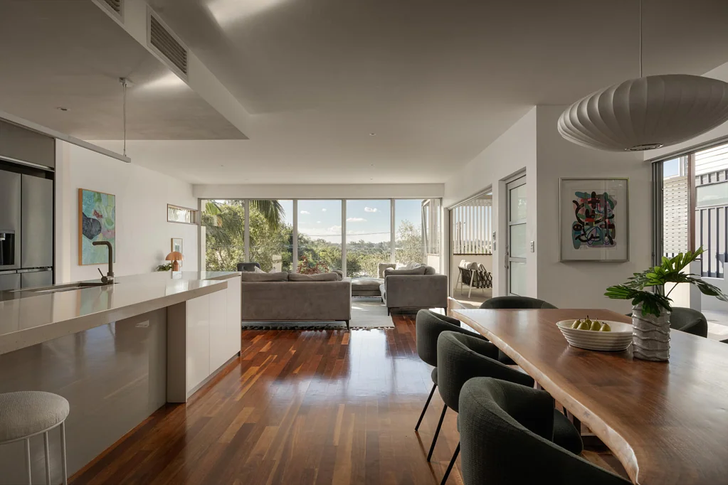 Bardon 5chambre Architectural Family Sanctuary with Tranquil Treetop Views
