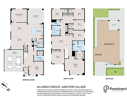 46 Largo Circuit, Junction Village, South East Melbourne, 6部屋, 2バスルーム, House
