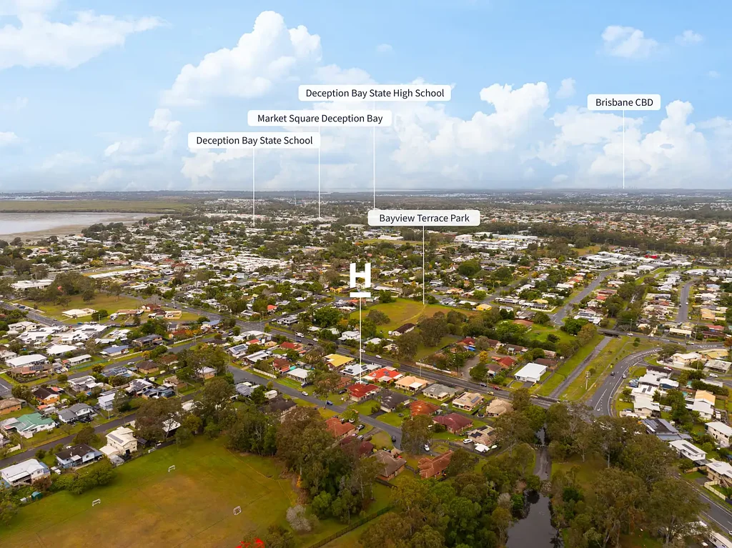 Deception Bay 4房 高增长区域 600m2宽敞地 便捷侧方通道 四卧带步入式衣帽间 主卧带私人套间 开放式客厅采光足 带顶棚户外区 靠近Deception Bay滨水区 Classic Family Layout With Side Access In High Growth Area